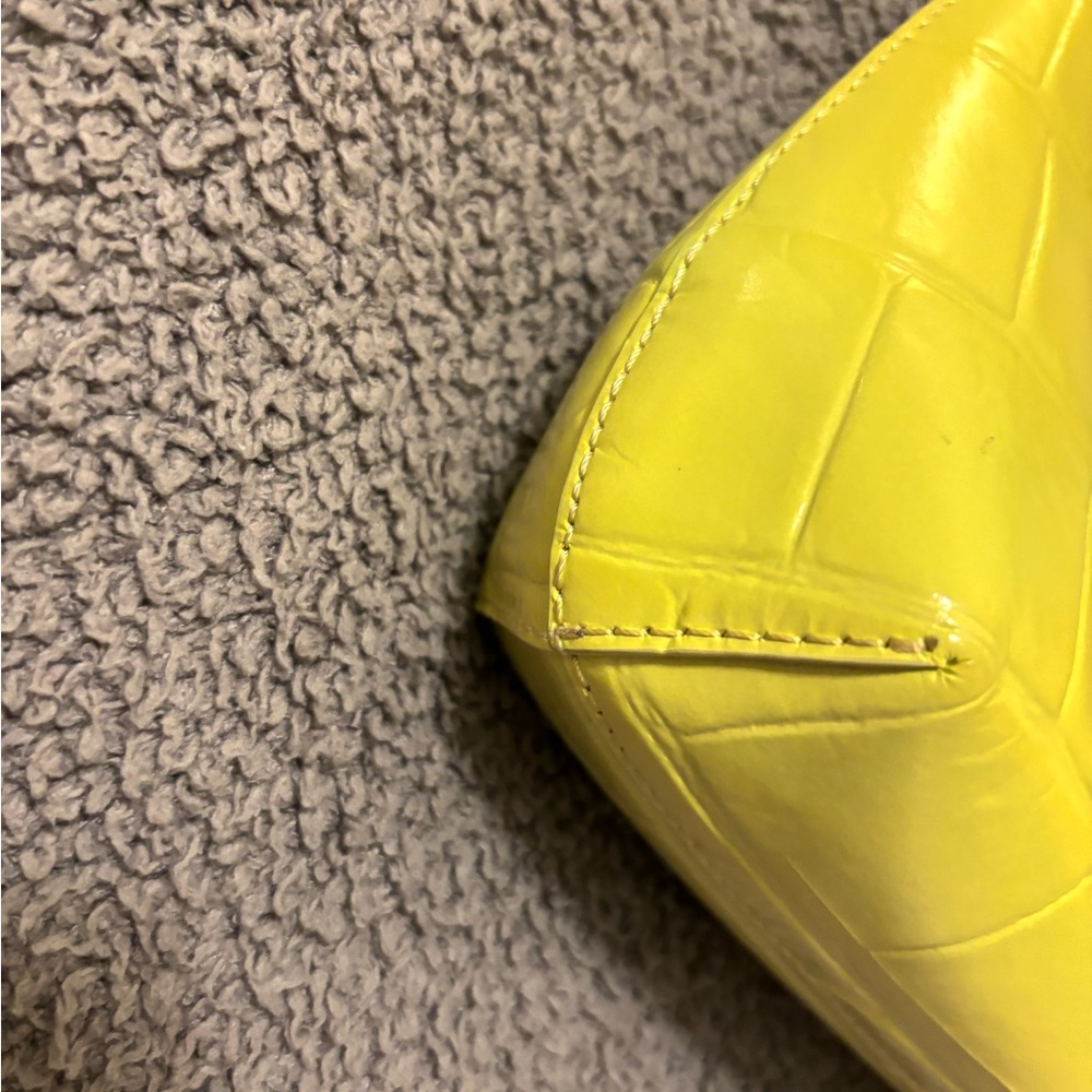 BY FAR Apple Croc Leather Shoulder Bag - Picture 8 of 12